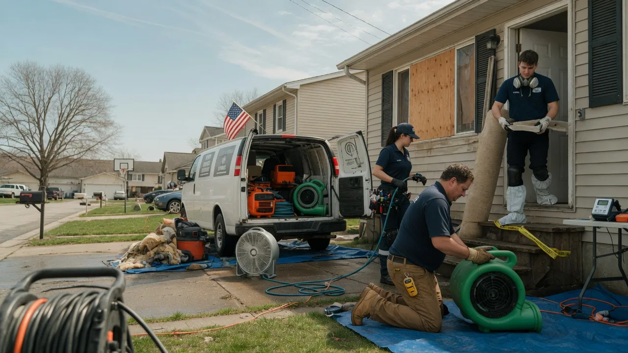 Water Damage Restoration in Edgemont, SD near me
